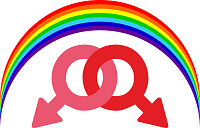 Homo-Ehe-Logo_Frauen (pixabay_rainbow-2484980)_200x128