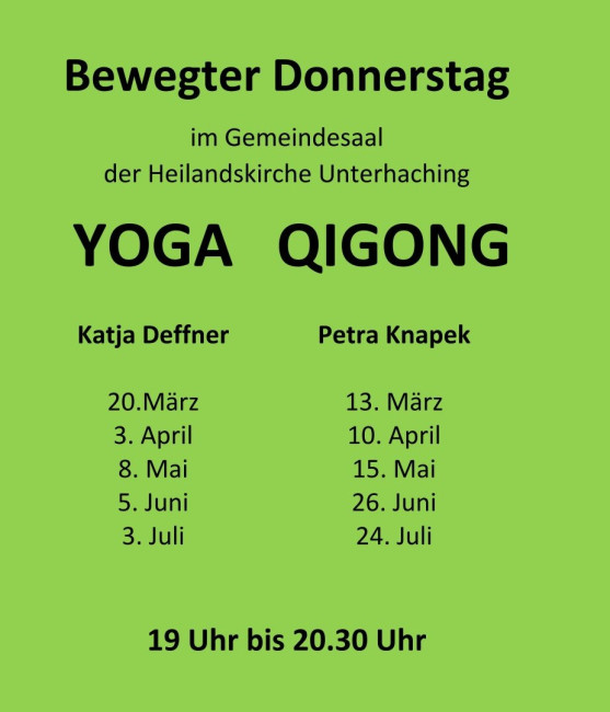 Yoga Qigong